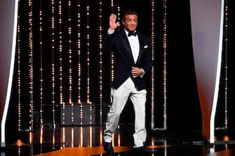 US actor Sylvester Stallone attends on May 25, 2019 the closing ceremony of the 72nd edition of the Cannes Film Festival in Cannes, southern France. (Photo by CHRISTOPHE SIMON / AFP) (Photo by CHRISTOPHE SIMON/AFP via Getty Images)