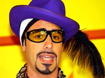 394900 03: Comic Ali G speaks during a press conference September 25, 2001 in London, England to announce the nominations and performers at the MTV Europe Music Awards 2001. (Photo by Anthony Harvey/Getty Images)