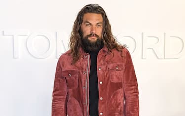 HOLLYWOOD, CALIFORNIA - FEBRUARY 07:  Jason Momoa attends the Tom Ford AW20 show at Milk Studios on February 7, 2020 in Hollywood, California.  (Photo by David M. Benett/Dave Benett/Getty Images)