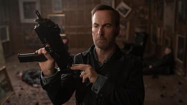 Bob Odenkirk as Hutch Mansell in Nobody, directed by Ilya Naishuller.