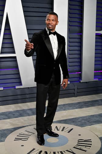 BEVERLY HILLS, CA - FEBRUARY 24:  Jamie Foxx attends the 2019 Vanity Fair Oscar Party hosted by Radhika Jones at Wallis Annenberg Center for the Performing Arts on February 24, 2019 in Beverly Hills, California.  (Photo by Dia Dipasupil/Getty Images)