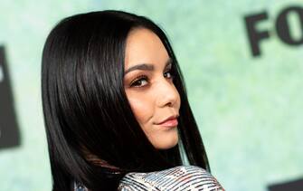 Actress Vanessa Hudgens attends the Press Junket for "Rent", in Los Angeles, California, on January 8, 2018. (Photo by VALERIE MACON / AFP)        (Photo credit should read VALERIE MACON/AFP via Getty Images)