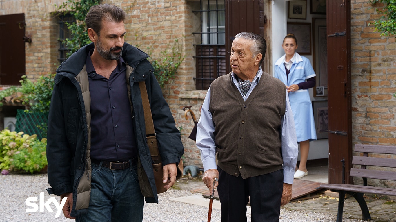 Fabrizio Gifuni e Renato Pozzetto