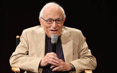 NEW YORK, NY - JUNE 07: Screenwriter Walter Bernstein attends The Academy Of Motion Picture Arts And Sciences Presents "Spotlight On Screenwriting: Hollywood's Darkest Moment: An Evening With Blacklisted Screenwriter Walter Bernstein And A Special 40th Anniversary Screening Of The Front" on June 7, 2016 in New York City. (Photo by Robin Marchant/Getty Images for Academy Of Motion Picture Arts And Sciences)