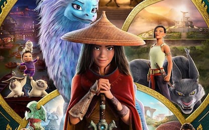 Raya e l'ultimo drago, i nuovi poster del film Disney