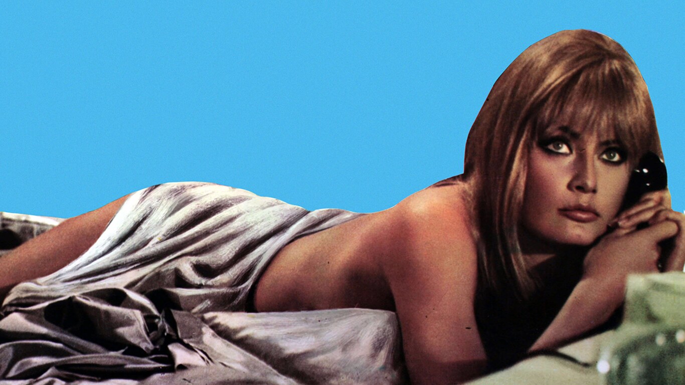 Marisa Mell in L'Una sull'Altra di Lucio Fulci
