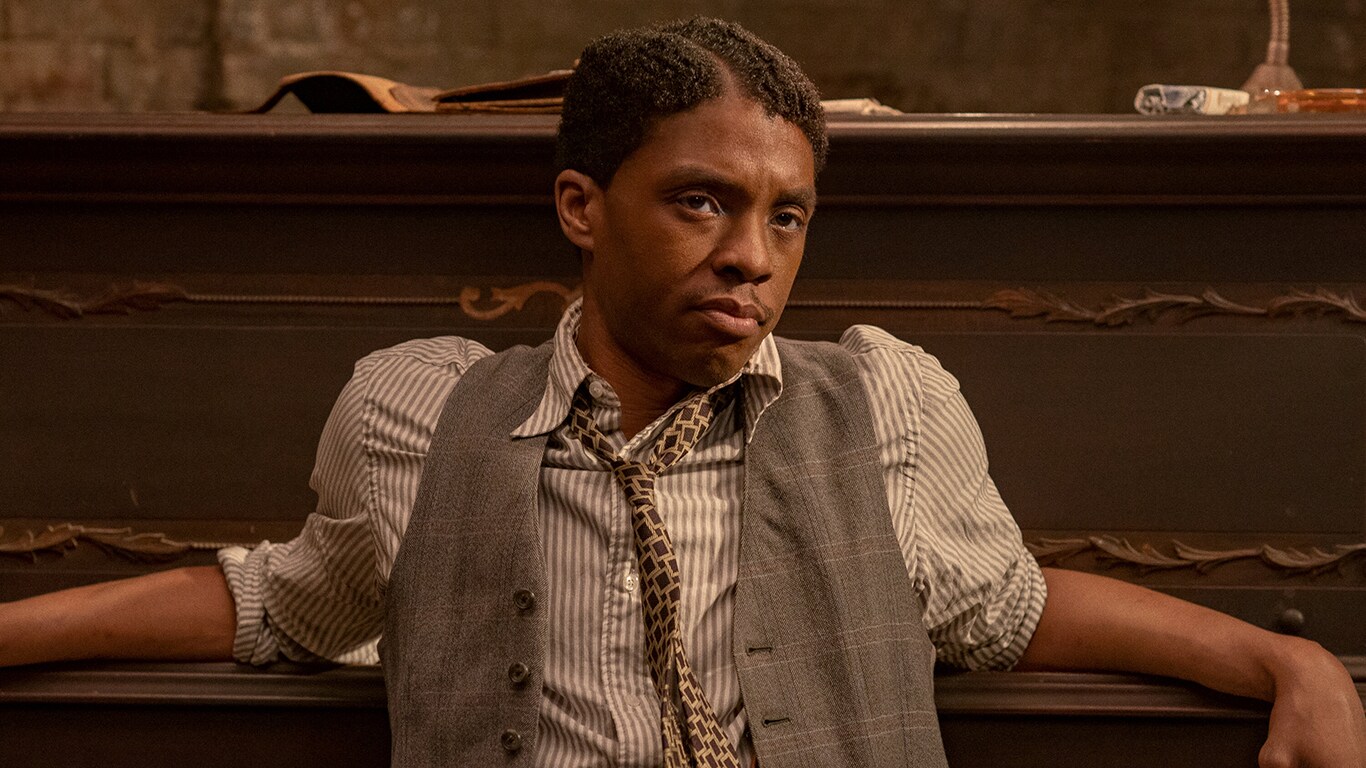 Chadwick Boseman in Ma Rainey's Black Bottom