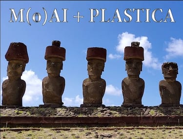 Moai più plastica