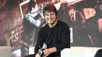 SHANGHAI, CHINA - OCTOBER 12:  American actor Tom Cruise attends the press conference of director Edward Zwick's film "Jack Reacher: Never Go Back" on October 12, 2016 in Shanghai, China.  (Photo by Visual China Group via Getty Images/Visual China Group via Getty Images)