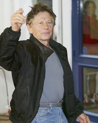 DEAUVILLE, FRANCE - SEPTEMBER 8:  Director Roman Polanski arrives for the premiere of  "Thirteen" at the 29th American Film Festival of Deauville on September 8, 2003 in Deauville, France.  (Photo by Steve Finn/Getty Images)   