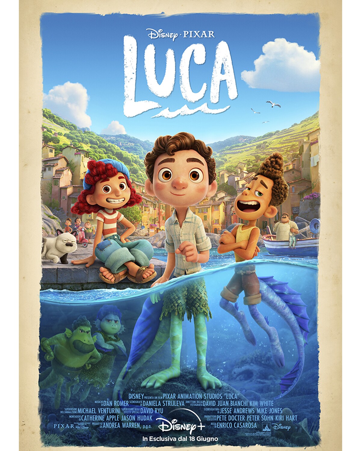 Il poster di Luca