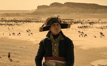 Joaquin Phoenix stars as Napoleon Bonaparte in Apple Original Films and Columbia Pictures theatrical release of NAPOLEON.  Photo Courtesy of Sony Pictures/Apple Original Films