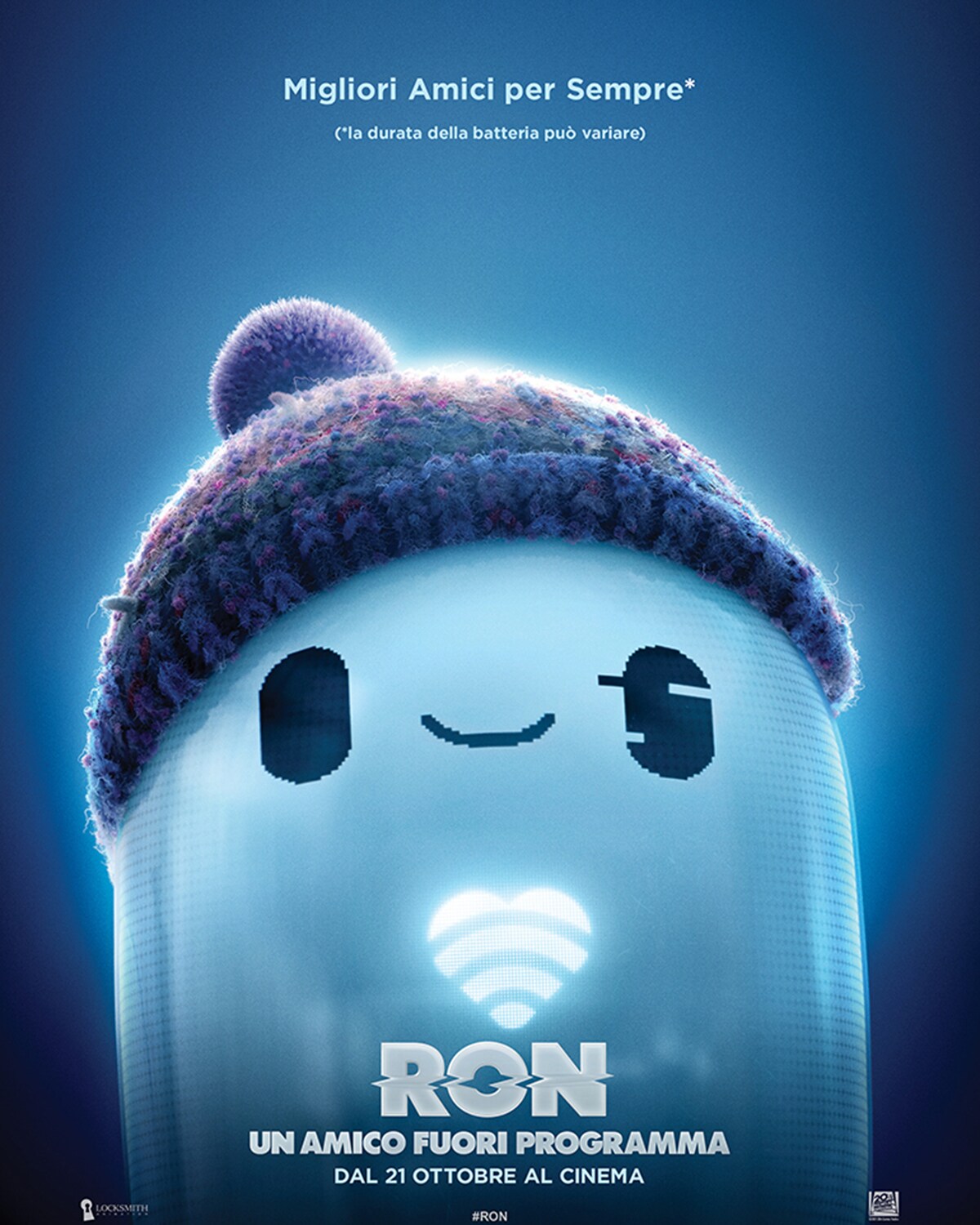Ron- Un Amico fuori programma, il poster ufficiale del film