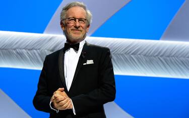 CANNES, FRANCE - MAY 15:  Steven Spielberg appears on stage during the Opening Ceremony of the 66th Annual Cannes Film Festival at the Palais des Festivals on May 15, 2013 in Cannes, France.  (Photo by Pascal Le Segretain/Getty Images)