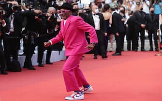 Spike Lee sul red carpet al Festival di Cannes 2021