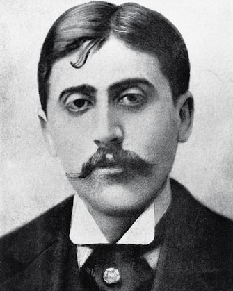 Portrait of author Marcel Proust, (1871-1922).