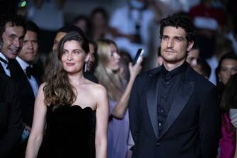 CANNES, FRANCE - JULY 12: Laetitia Casta and Louis Garrel attend the "Bac Nord" screening during the 74th annual Cannes Film Festival on July 12, 2021 in Cannes, France. (Photo by Lionel Hahn/Getty Images)