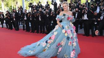 1328706736 CANNES, FRANCE - JULY 14: Sharon Stone attends the "A Felesegam Tortenete/The Story Of My Wife" screening during the 74th annual Cannes Film Festival on July 14, 2021 in Cannes, France. (Photo by Pascal Le Segretain/Getty Images)