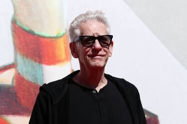 VENICE, ITALY - SEPTEMBER 05: David Cronenberg walks the red carpet ahead of the "Crash" screening during the 76th Venice Film Festival at Sala Giardino on September 05, 2019 in Venice, Italy. (Photo by Vittorio Zunino Celotto/Getty Images)