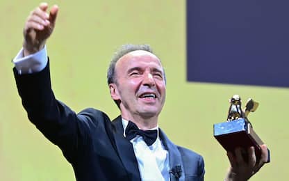 Festival di Venezia, Benigni premiato con il Leone d'oro alla carriera