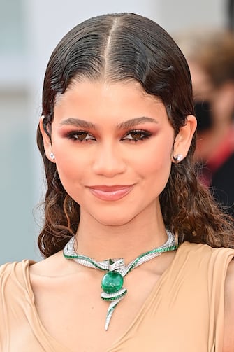 VENICE, ITALY - SEPTEMBER 03: Zendaya attends the red carpet of the movie "Dune" during the 78th Venice International Film Festival on September 03, 2021 in Venice, Italy. (Photo by Daniele Venturelli/WireImage)