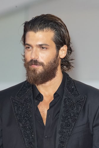 VENICE, ITALY - SEPTEMBER 05: Turkish actor Can Yaman attends the red carpet of the "Filming Italy Award" during the 78th Venice International Film Festival on September 05, 2021 in Venice, Italy. (Photo by Primo Barol/Anadolu Agency via Getty Images)