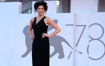 Il red carpet di Venezia Ksenija Aleksandrovna Rappoport arrives for the premiere of 'America Latina' during the 78th annual Venice International Film Festival, Venice, Italy, 09 September 2021. The movie is presented in the Official competition 'Venezia 78' at the festival running from 01 to 11 September. ANSA/CLAUDIO ONORATI