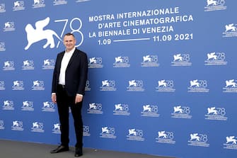 1339432041 VENICE, ITALY - SEPTEMBER 10: Director Oleh Sentsov attends the photocall of "Nosorih" during the 78th Venice International Film Festival on September 10, 2021 in Venice, Italy. (Photo by John Phillips/Getty Images)