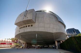 1235413153 Los Angeles, CA - September 21:Architect Renzo Piano says his creation for the new Academy Museum can be called a bubble but does not like it referred to as the Death Star. The Academy Museum of Motion Pictures will open its doors to the public on Thursday, September 30, 2021. The Museums 50,000 square feet of gallery space opens with a series of exhibitions that honor the museums mission to share the diverse and dynamic history of cinema with the world. This includes the three-floor core exhibition Stories of Cinema and the first-ever Hayao Miyazaki retrospective in North America. (Photo by David Crane/MediaNews Group/Los Angeles Daily News via Getty Images)