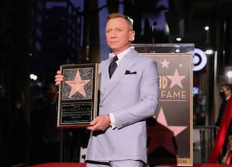 HOLLYWOOD, CALIFORNIA - OCTOBER 06: Daniel Craig attends the Hollywood Walk of Fame Star Ceremony for Daniel Craig on October 06, 2021 in Hollywood, California. (Photo by Rich Fury/Getty Images)
