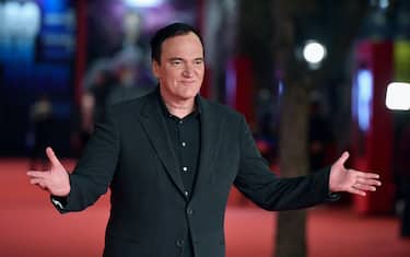 US director Quentin Tarantino poses on the red carpet at the 16th annual Rome International Film Festival, in Rome, Italy, 19 October 2021. The film festival runs from 14 to 24 October. ANSA/ETTORE FERRARI 
