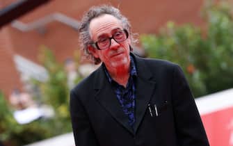 ROME, ITALY - OCTOBER 23: Tim Burton attends the Tim Burton Close Encounter red carpet during the 16th Rome Film Fest 2021 on October 23, 2021 in Rome, Italy. (Photo by Vittorio Zunino Celotto/Getty Images for RFF)