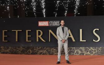 US producer Nate Moore arrives for the screening of the film "Eternals" on October 24, 2021 at the Auditorium Parco della Musica venue in Rome, during the 16th Rome Film Festival. (Photo by TIZIANA FABI / AFP) (Photo by TIZIANA FABI/AFP via Getty Images)