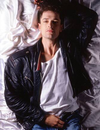 93010810 Actor Rupert Everett poses for a portrait session c 1984 in London. (Photo by Mike Prior/Getty Images)
