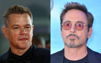 Oppenheimer, Robert Downey Jr. e Matt Damon nel film di Nolan