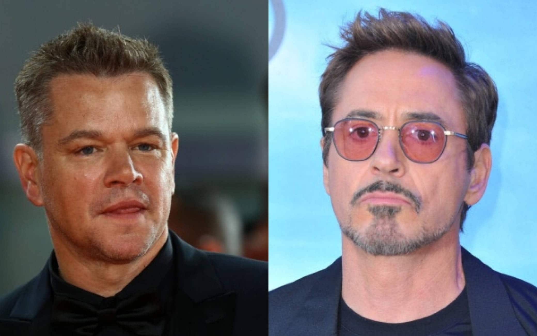 Robert Downey Jr. e Matt Damon 