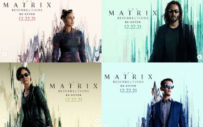 Matrix Resurrections, pubblicati nuovi poster della pellicola