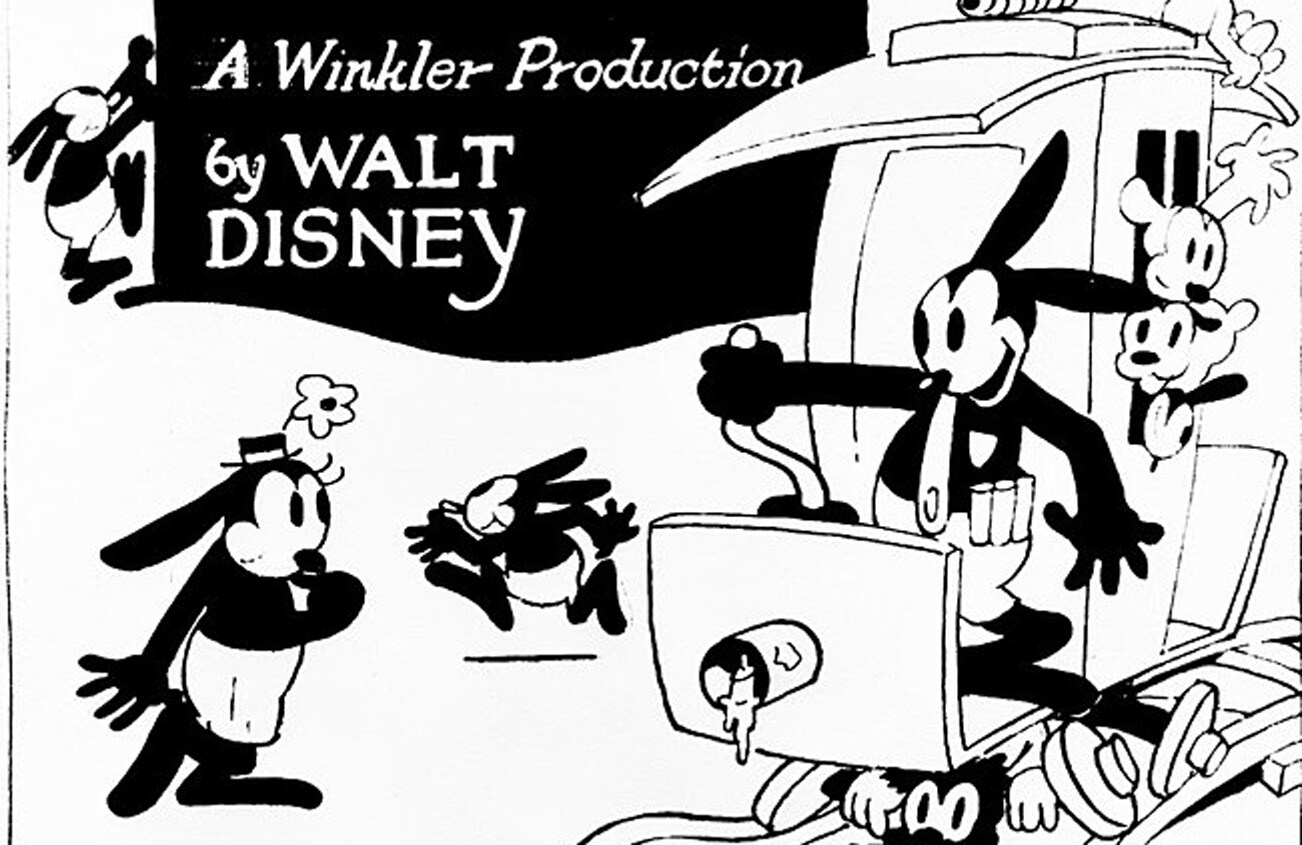 Oswald il coniglio, una delle prime "creature" di Walt Disney Oswald coniglio Walt Disney