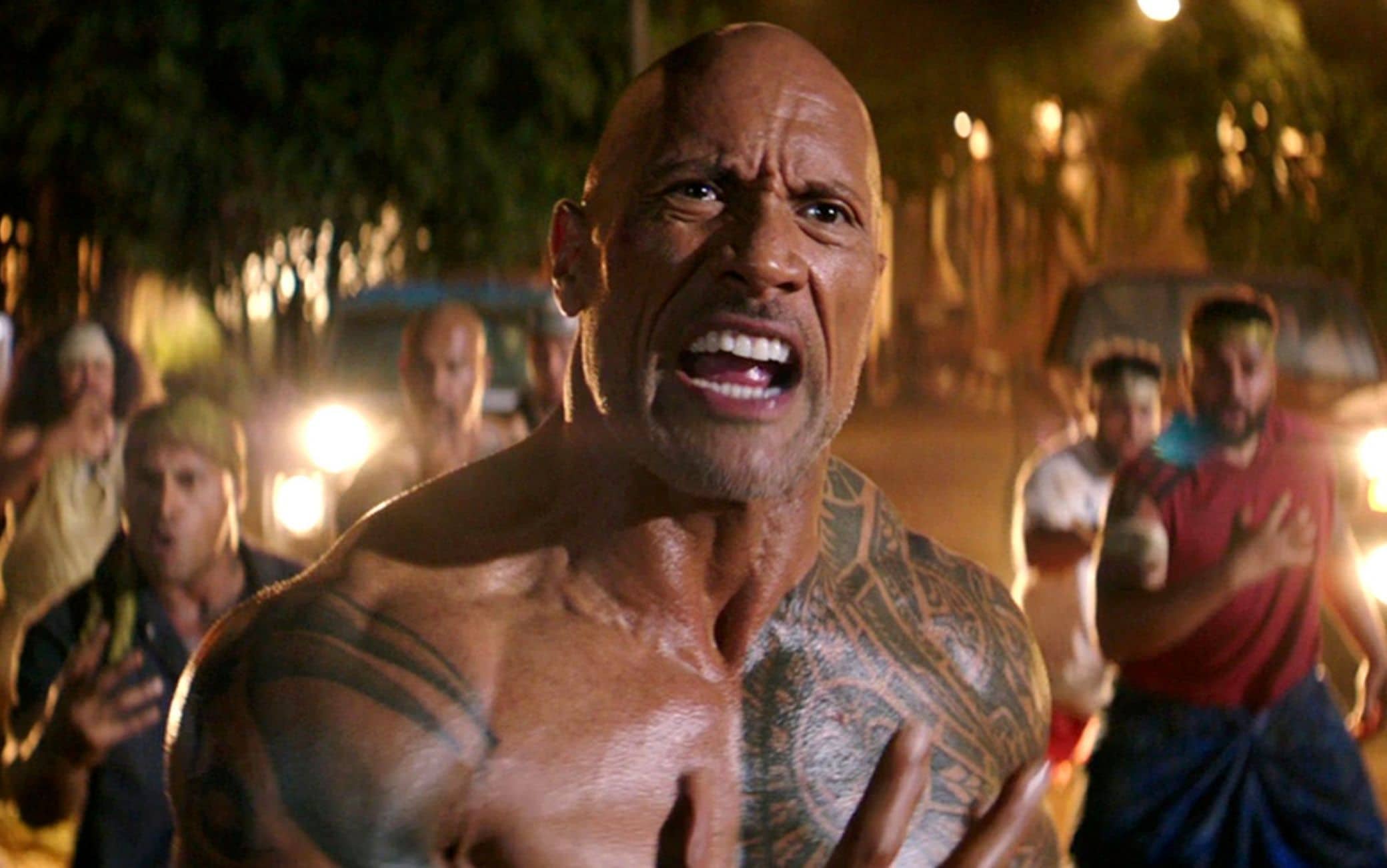 the rock and vin diesel