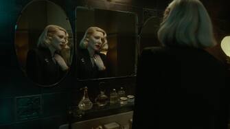 Cate Blanchett in the film NIGHTMARE ALLEY. Courtesy of Searchlight Pictures. © 2021 20th Century Studios All Rights Reserved