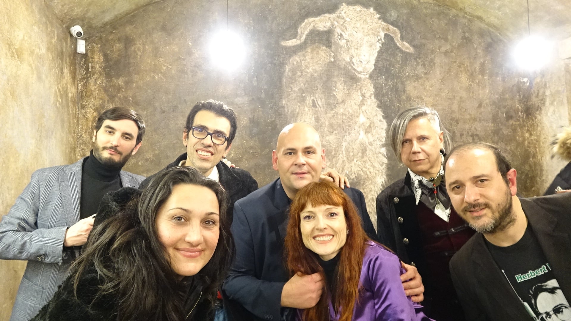 Da sinistra: Gabriele Albanesi, Tania Bizzarro, Marco Cerilli, Luigi Pastore, Silvia Collatina, Paolo Nizza,. Francesco Lomuscio.