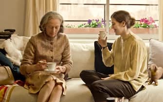 UK. Honor Swinton Byrne and Tilda Swinton  in a scene from the (C)A24 new movie : The Souvenir: Part II (2021)  .
Plot: In the aftermath of her tumultuous relationship, Julie begins to untangle her fraught love for him in making her graduation film, sorting fact from his elaborately constructed fiction.
Ref: LMK110-J7703-211221
Supplied by LMKMEDIA. Editorial Only.
Landmark Media is not the copyright owner of these Film or TV stills but provides a service only for recognised Media outlets. pictures@lmkmedia.com