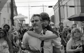 USA. Joaquin Phoenix and Woody Norman in the (C)A24 new film : C'mon C'mon (2021). 
Plot: A radio journalist embarks on a cross-country trip with his young nephew. 
Ref: LMK106-J7719-231221
Supplied by LMKMEDIA. Editorial Only.
Landmark Media is not the copyright owner of these Film or TV stills but provides a service only for recognised Media outlets. pictures@lmkmedia.com