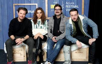 PARK CITY, UTAH - JANUARY 26: (L-R) Clayne Crawford, Sepideh Moafi, Robert Machoian, and Chris Coy of 'The Killing of Two Lovers' attend the IMDb Studio at Acura Festival Village on location at the 2020 Sundance Film Festival – Day 3 on January 26, 2020 in Park City, Utah. (Photo by Rich Polk/Getty Images for IMDb)