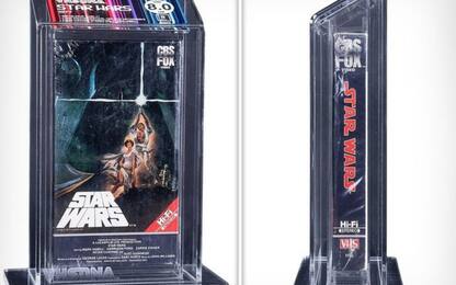 Star Wars, una VHS di Una nuova speranza venduta a un prezzo record
