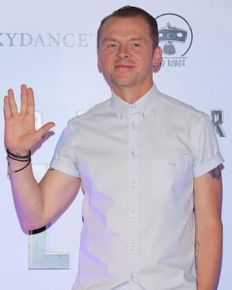 MEXICO CITY, MEXICO - AUGUST 30:  Actor Simon Pegg attends a Photocall & Press Conference during the promotional tour of the Paramount Pictures title Star Trek Beyond at the St. Regis Hotel on August 30, 2016 in Mexico City, Mexico.  (Photo by Victor Chavez/Getty Images for Paramount Pictures)