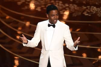 513001940 HOLLYWOOD, CA - FEBRUARY 28: Host Chris Rock speaks onstage during the 88th Annual Academy Awards at the Dolby Theatre on February 28, 2016 in Hollywood, California. (Photo by Kevin Winter/Getty Images)