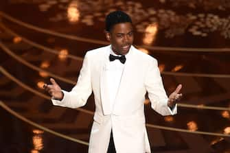 HOLLYWOOD, CA - FEBRUARY 28:  Host Chris Rock speaks onstage during the 88th Annual Academy Awards at the Dolby Theatre on February 28, 2016 in Hollywood, California.  (Photo by Kevin Winter/Getty Images)