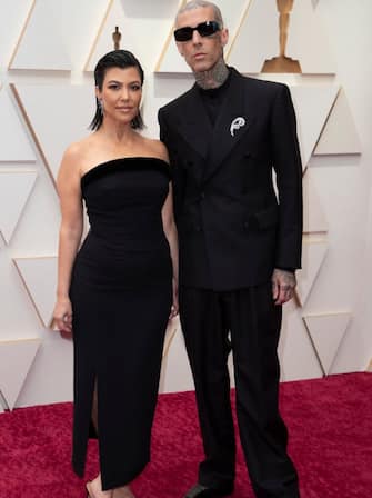 THE OSCARSÂ®  The 94th OscarsÂ® aired live Sunday March 27, from the DolbyÂ® Theatre at Ovation Hollywood at 8 p.m. EDT/5 p.m. PDT on ABC in more than 200 territories worldwide. (ABC via Getty Images)
KOURTNEY KARDASHIAN, TRAVIS BARKER
