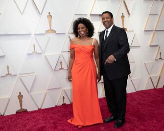 THE OSCARSÂ®  The 94th OscarsÂ® aired live Sunday March 27, from the DolbyÂ® Theatre at Ovation Hollywood at 8 p.m. EDT/5 p.m. PDT on ABC in more than 200 territories worldwide. (ABC via Getty Images)
PAULETTA WASHINGTON, DENZEL WASHINGTON